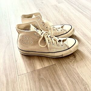 Converse Stussy Chuck 70 “Fossil” Colorway Men's Size 9.5 Authentic A02051C